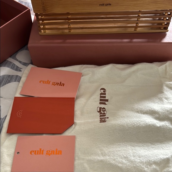 Cult Gaia Bamboo Handbag - Picture 9 of 16